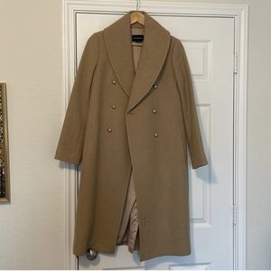Club Monaco Wool Camel Coat